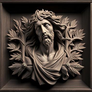 3D model st jesus (STL)